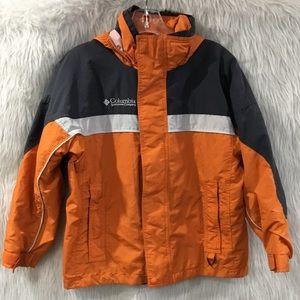 columbia jacket orange
